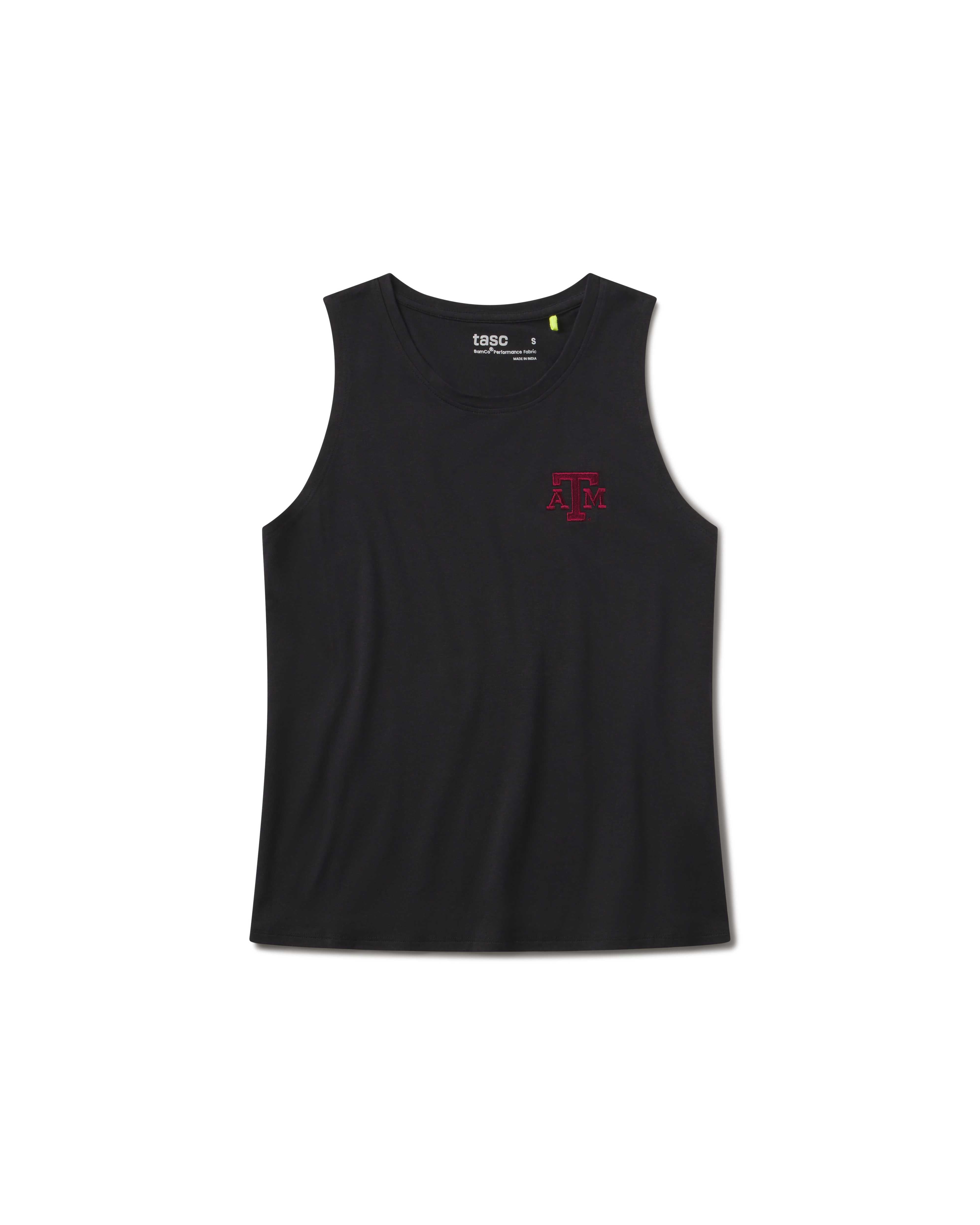All Day Tank - Texas A&M - tasc Performance (Black)