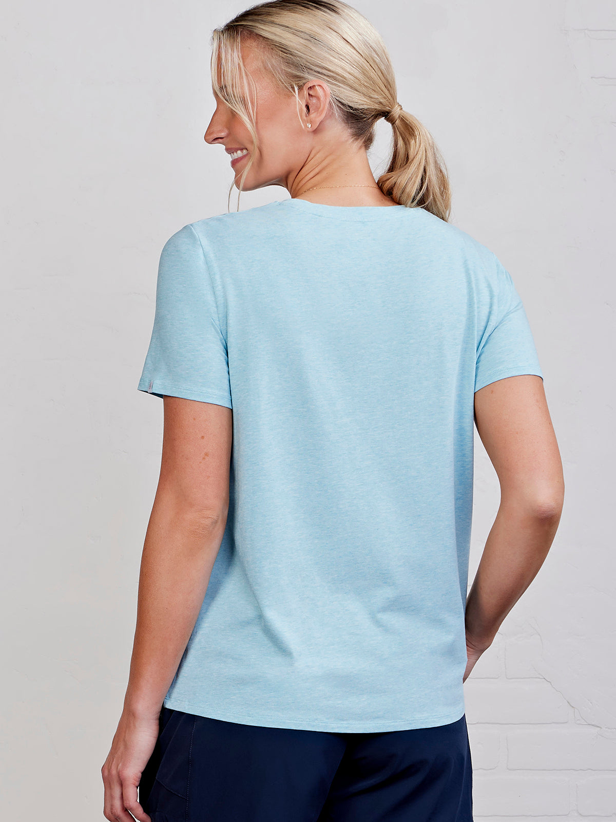 All Day Short Sleeve T-Shirt - tasc Performance (WaterfallHeather)