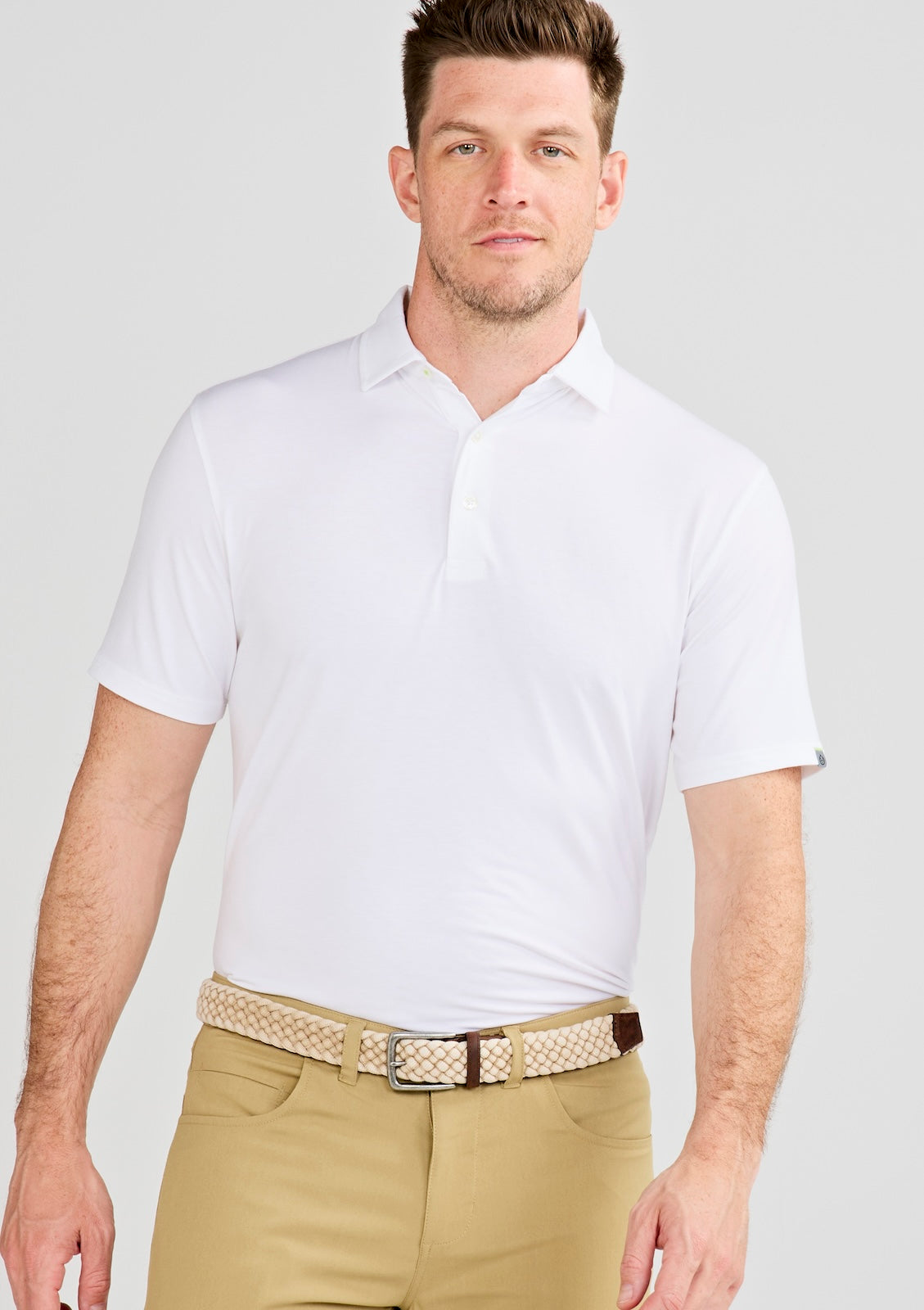 Cloud Polo - White – tasc Performance