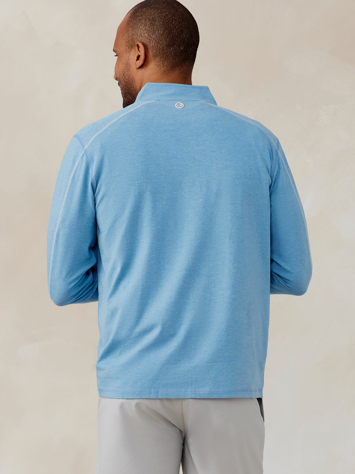 Tasc Carrollton Quarter Zip (SkylightHeather)
