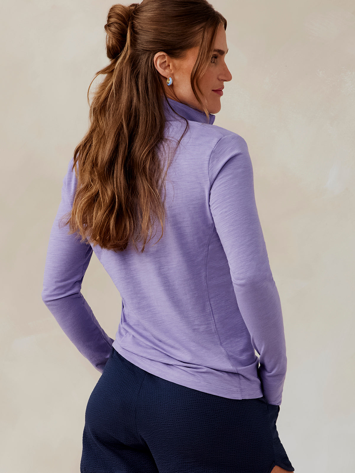 tasc Recess Quarter Zip (MoonlightLavender)