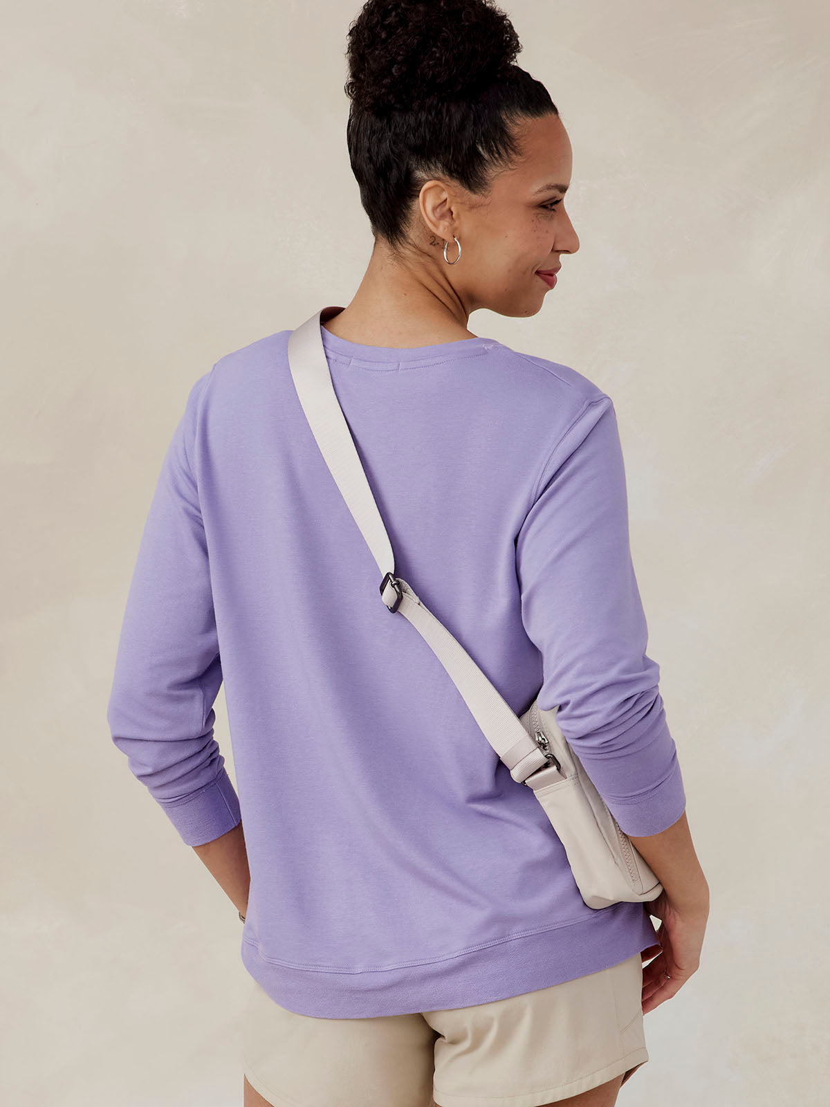 Riverwalk French Terry Sweatshirt 2.0 - tasc Performance (MoonlightLavender)