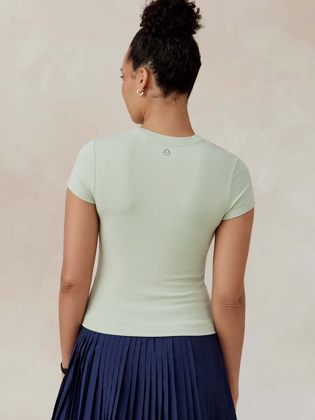 tasc Microluxe Rib Short Sleeve Shirt (Sanctuary)