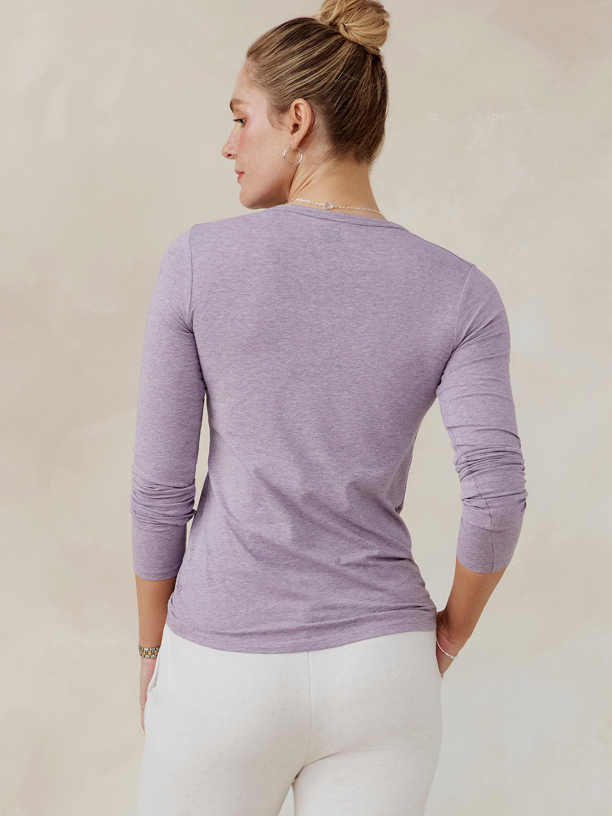tasc Nola Long Sleeve Shirt (EveningHeather)