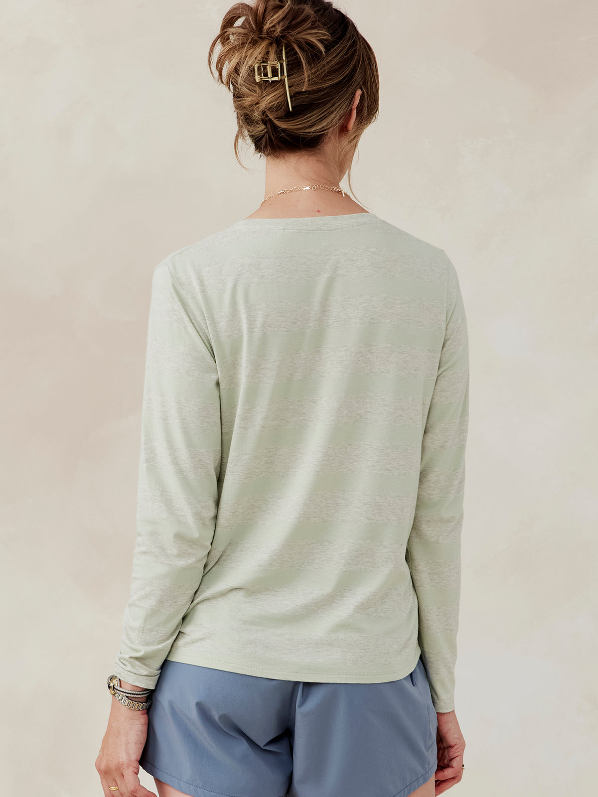 tasc All Day Long Sleeve (AgaveHeather/Sanctuary)