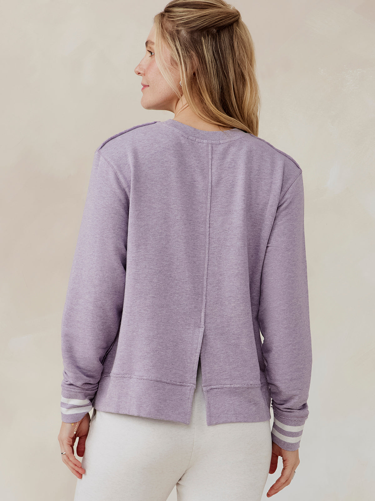 tasc Clubhouse French Terry Sweatshirt (EveningHeather)