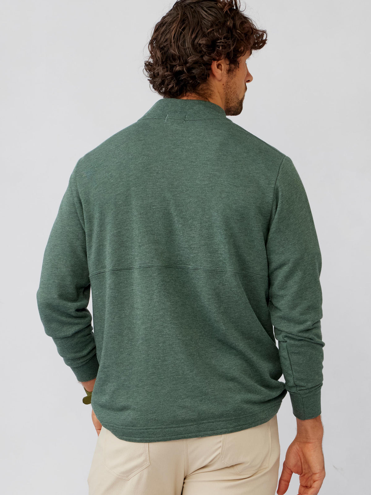 tasc Performance Stadium Quarter Zip (SpruceHeather)