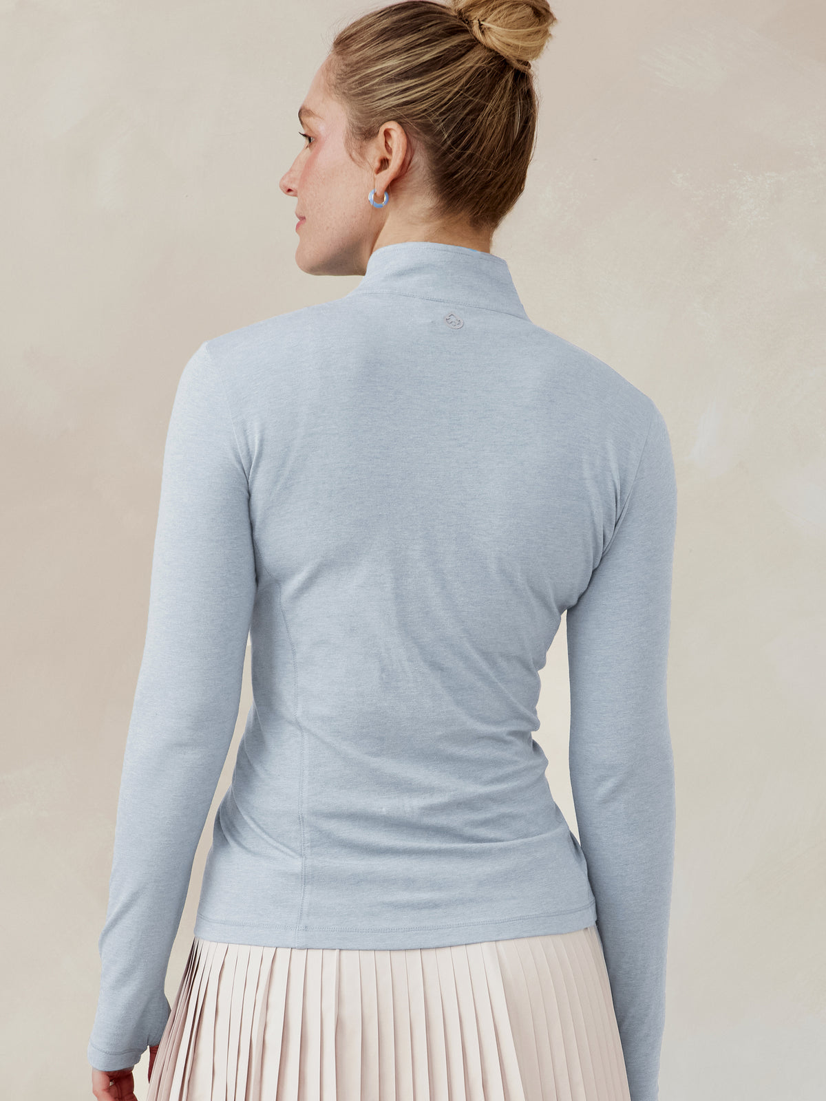 tasc Recess Quarter Zip (CloudHeather)