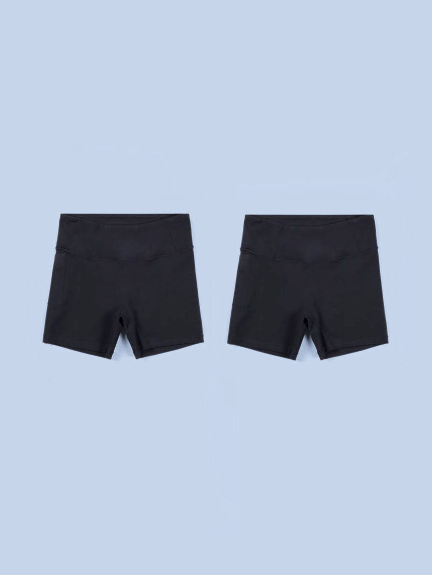 Biker Short Set- Black - tasc Performance (Black)