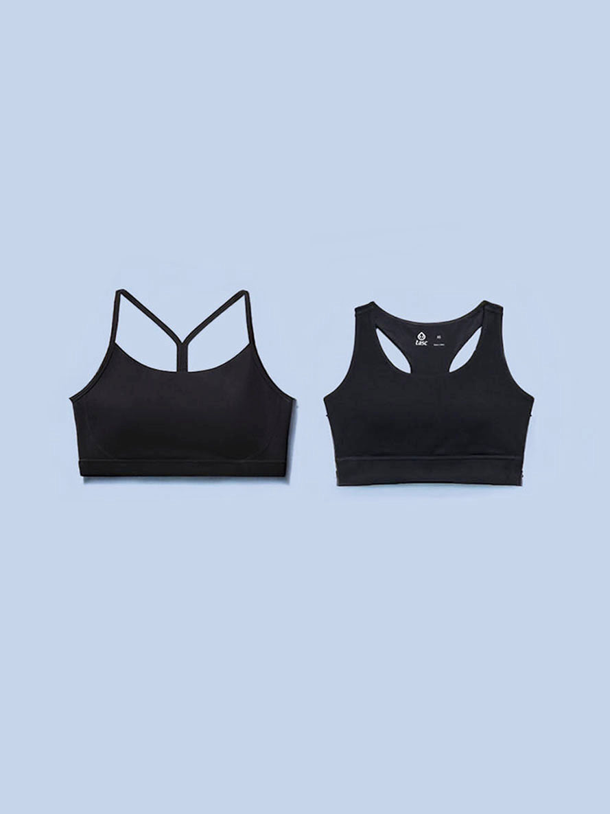 Sculptive Sports Bra Set- Black - tasc Performance (Black)