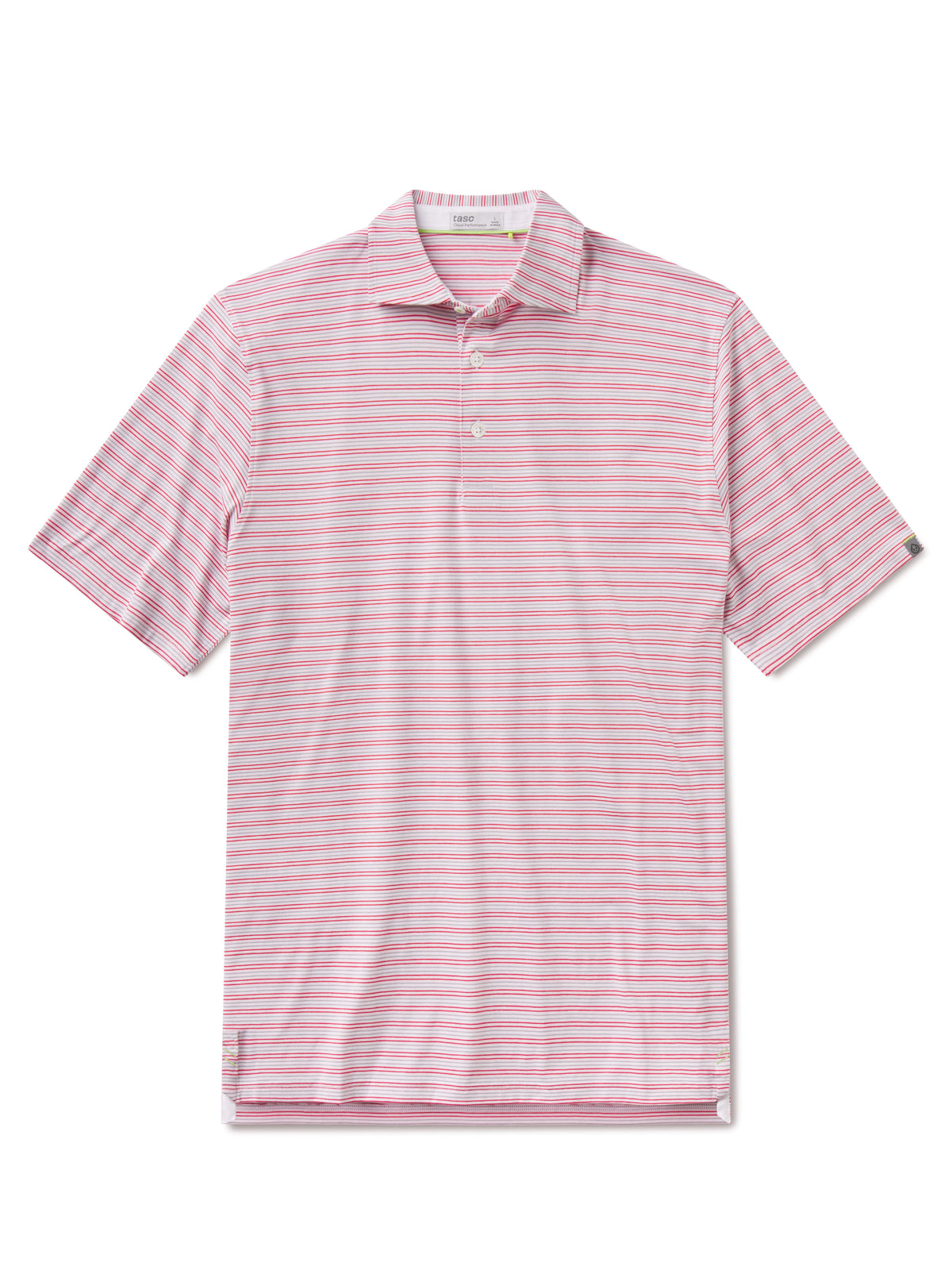 Cloud Polo - Doral Stripe - tasc Performance (RacingRedDoralStripe)