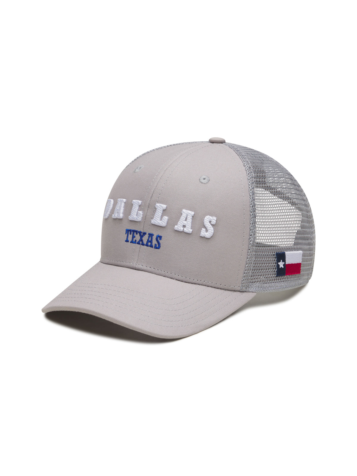 Dallas, TX Trucker Hat - tasc Performance (Steel)