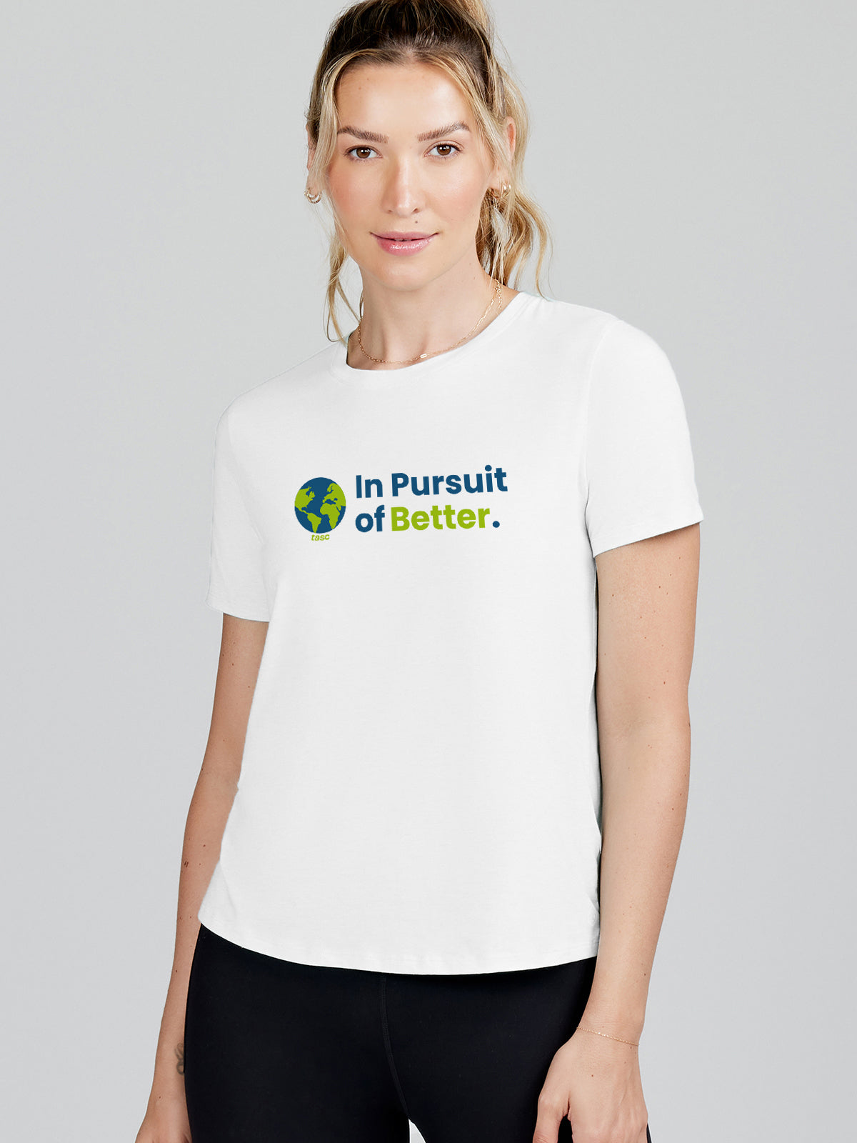 Women's Earth Day T-Shirt - tasc Performance (White)