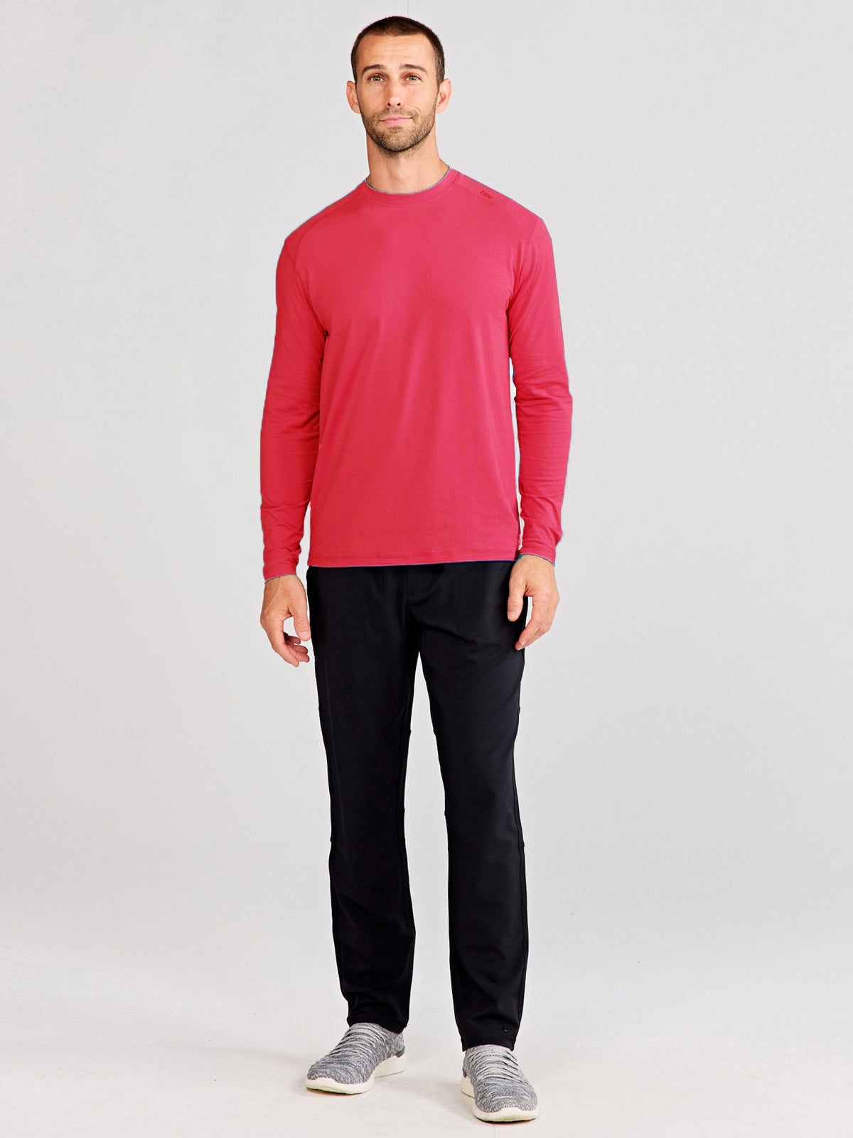 Carrollton Long Sleeve Fitness T-Shirt - tasc Performance (Scarlet)