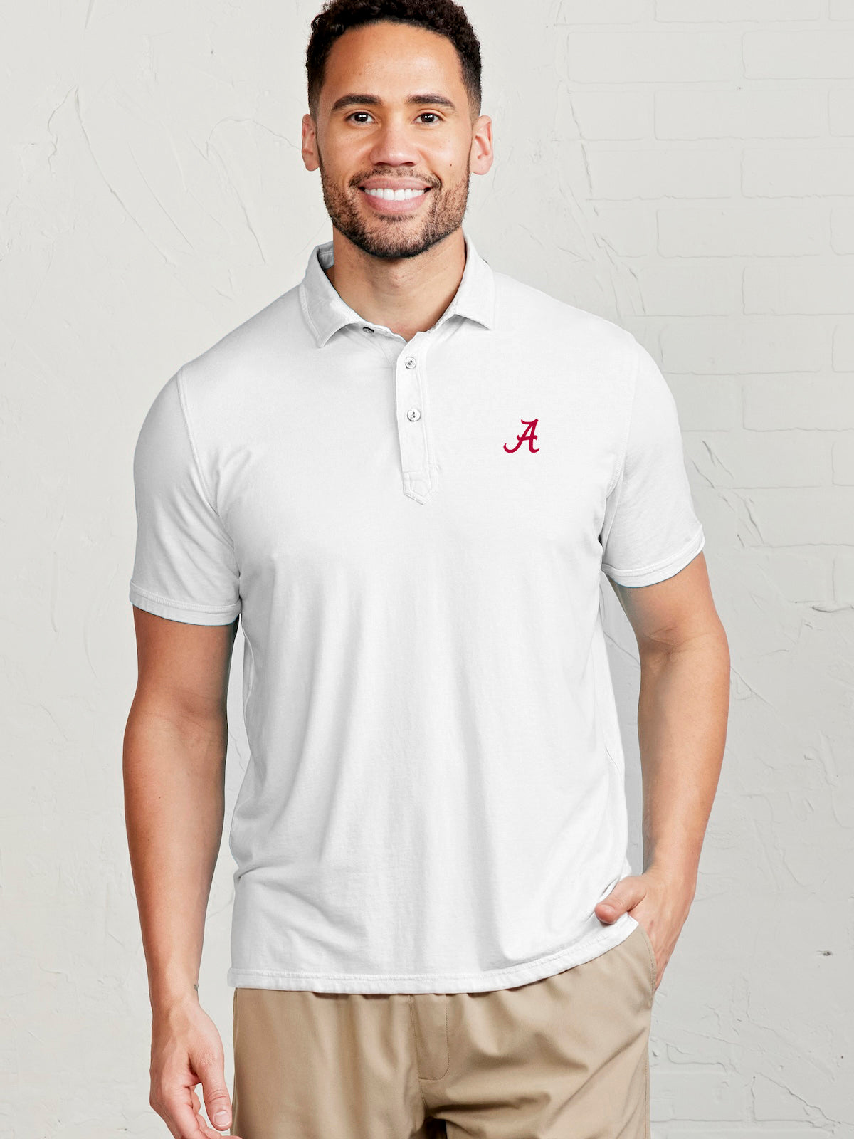 Everywear Polo - Alabama - tasc Performance (White)