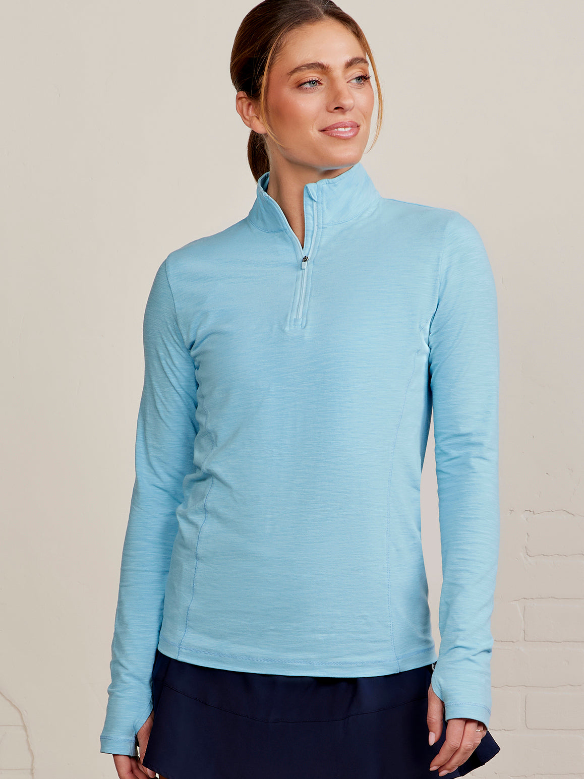 Recess Quarter Zip - tasc Performance (TropicalBlue)