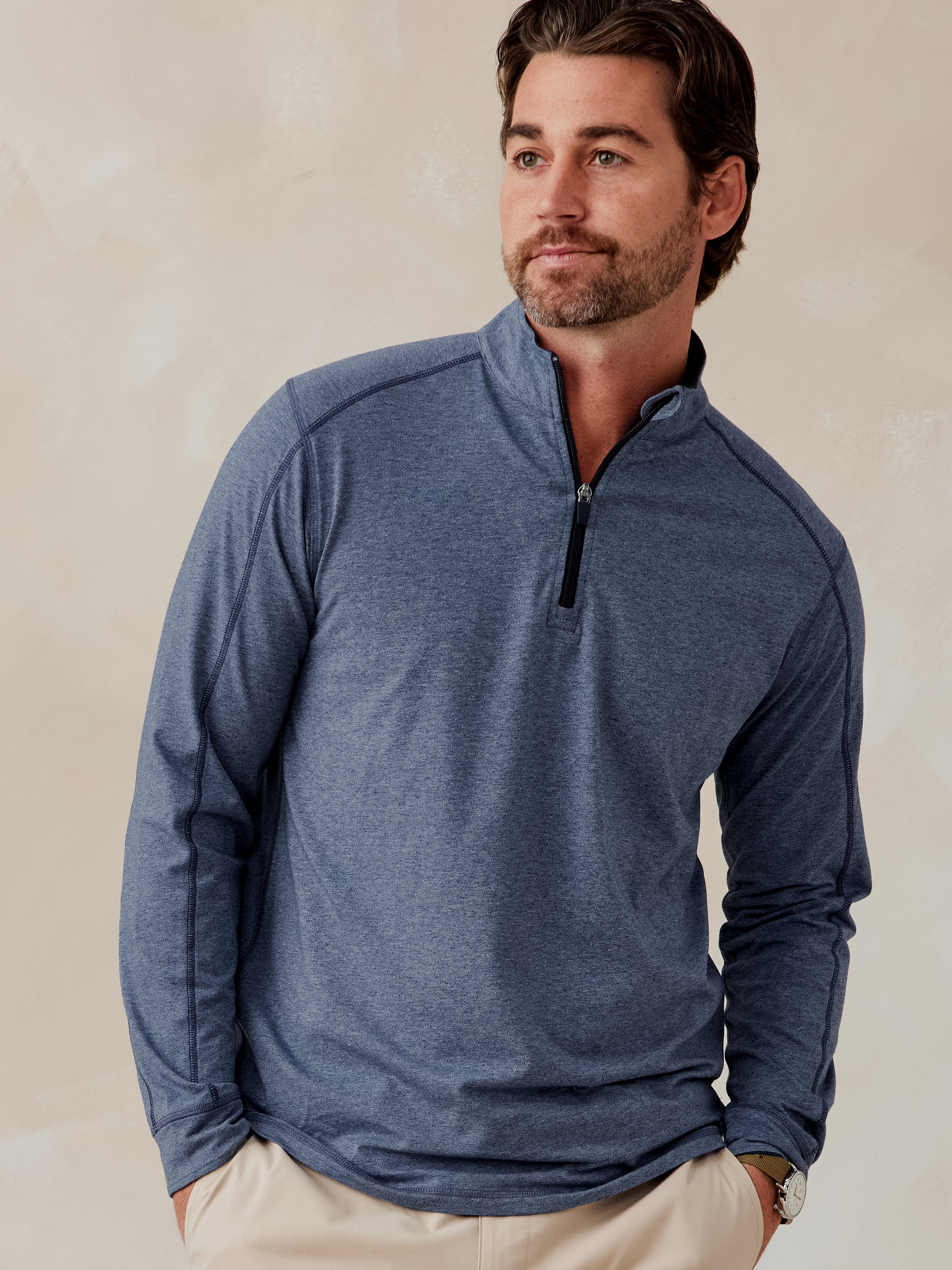 tasc Carrollton Quarter Zip (AdmiralJaspe)