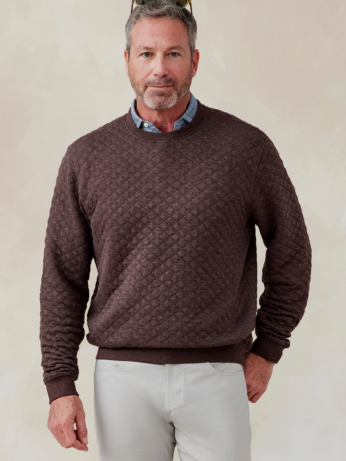 tasc Hampton Sweater (MochaHeather)