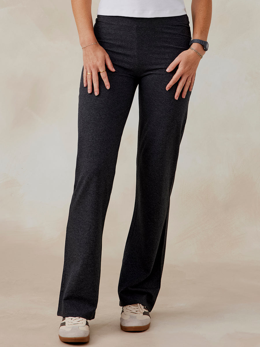 tasc Day to Day Wide Leg Pocket Legging (CharcoalJaspe)