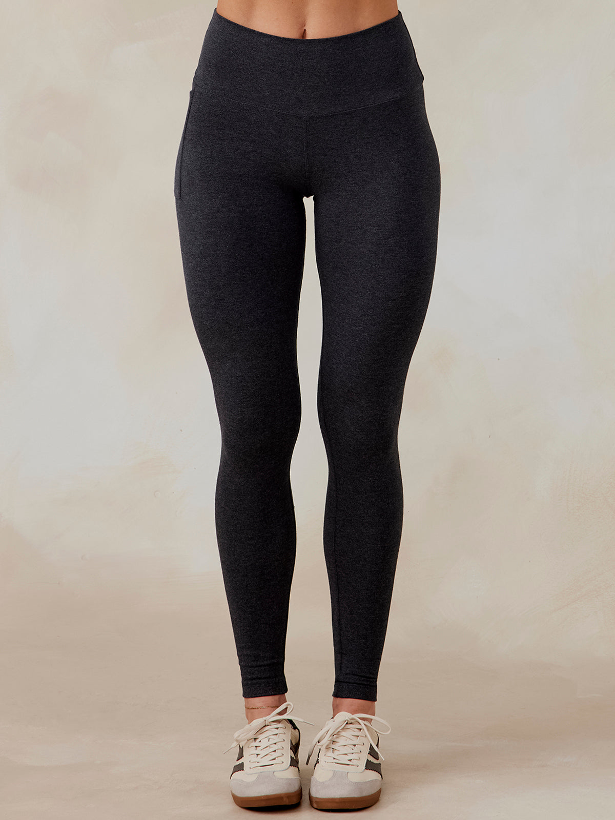 tasc Day to Day Full Length Legging (CharcoalJaspe)