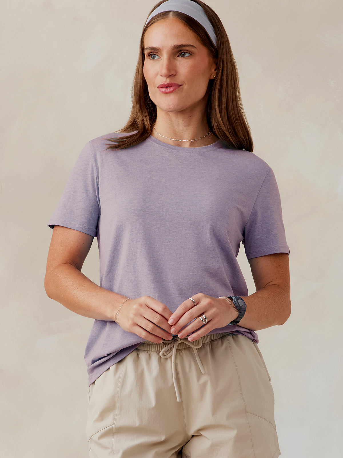 tasc All Day T-Shirt (EveningHeather)