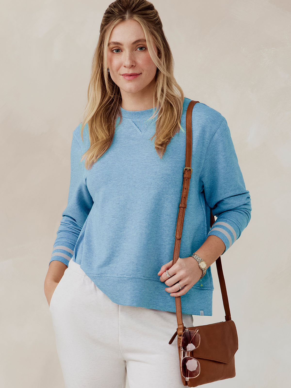 tasc Clubhouse Sweatshirt (SkylightHeather)