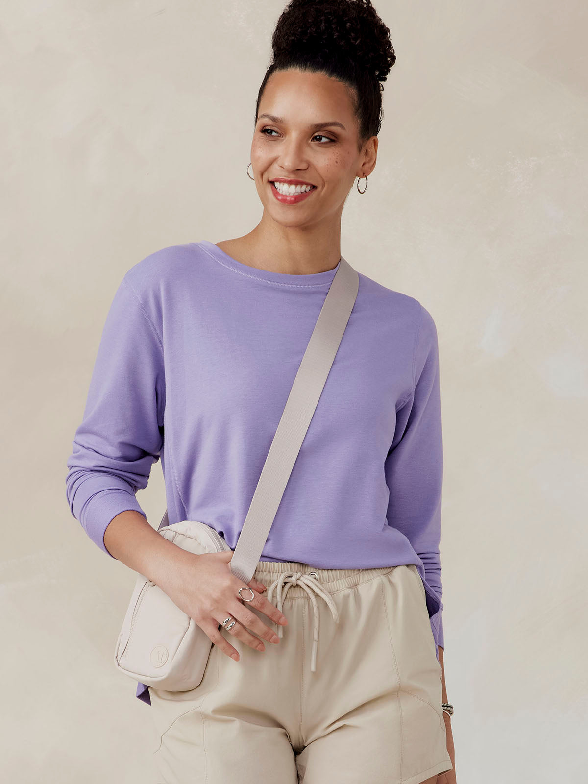 Riverwalk French Terry Sweatshirt 2.0 - tasc Performance (MoonlightLavender)