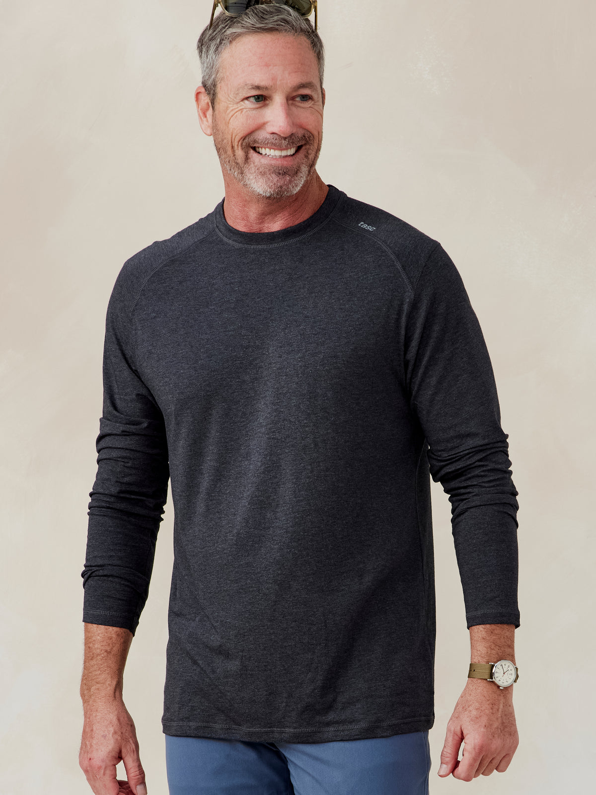 Carrollton Long Sleeve T-Shirt - tasc Performance (IronHeather)
