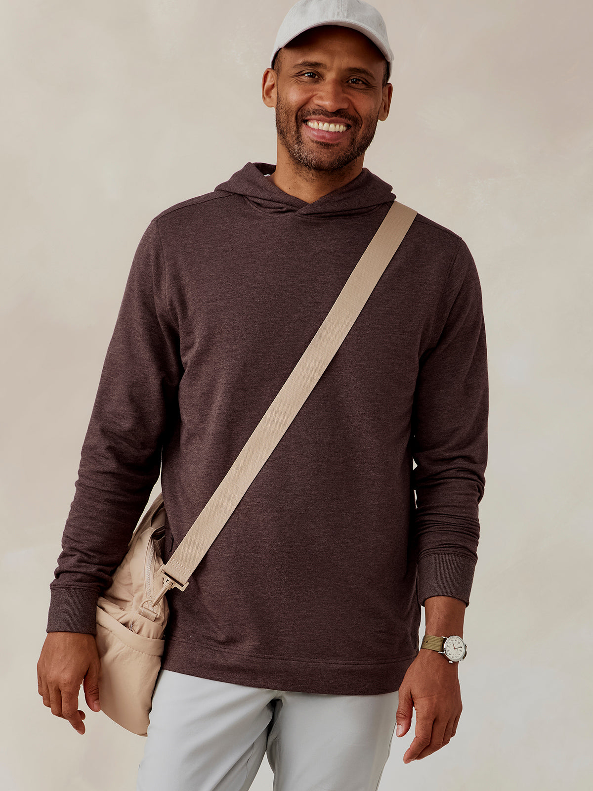 tasc Venture Hoodie (MochaHeather)