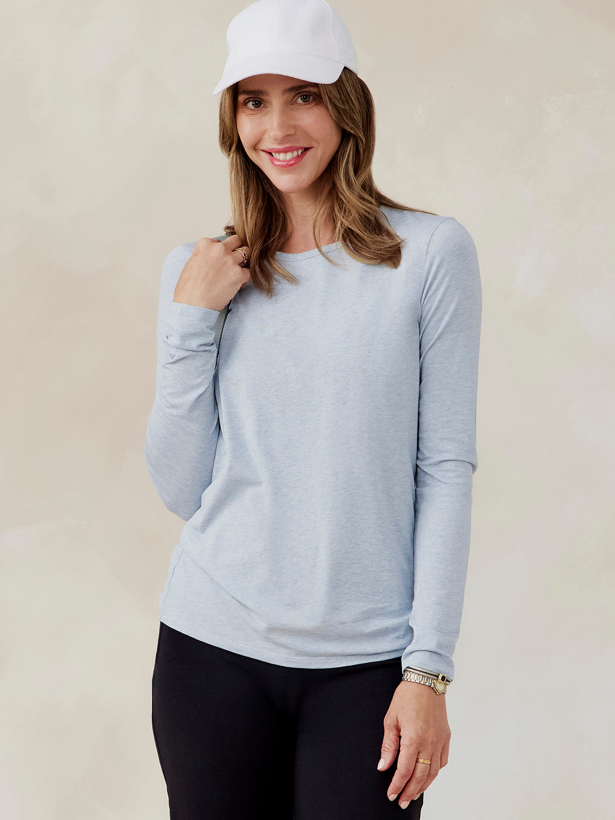 tasc Nola Long Sleeve (CloudHeather)