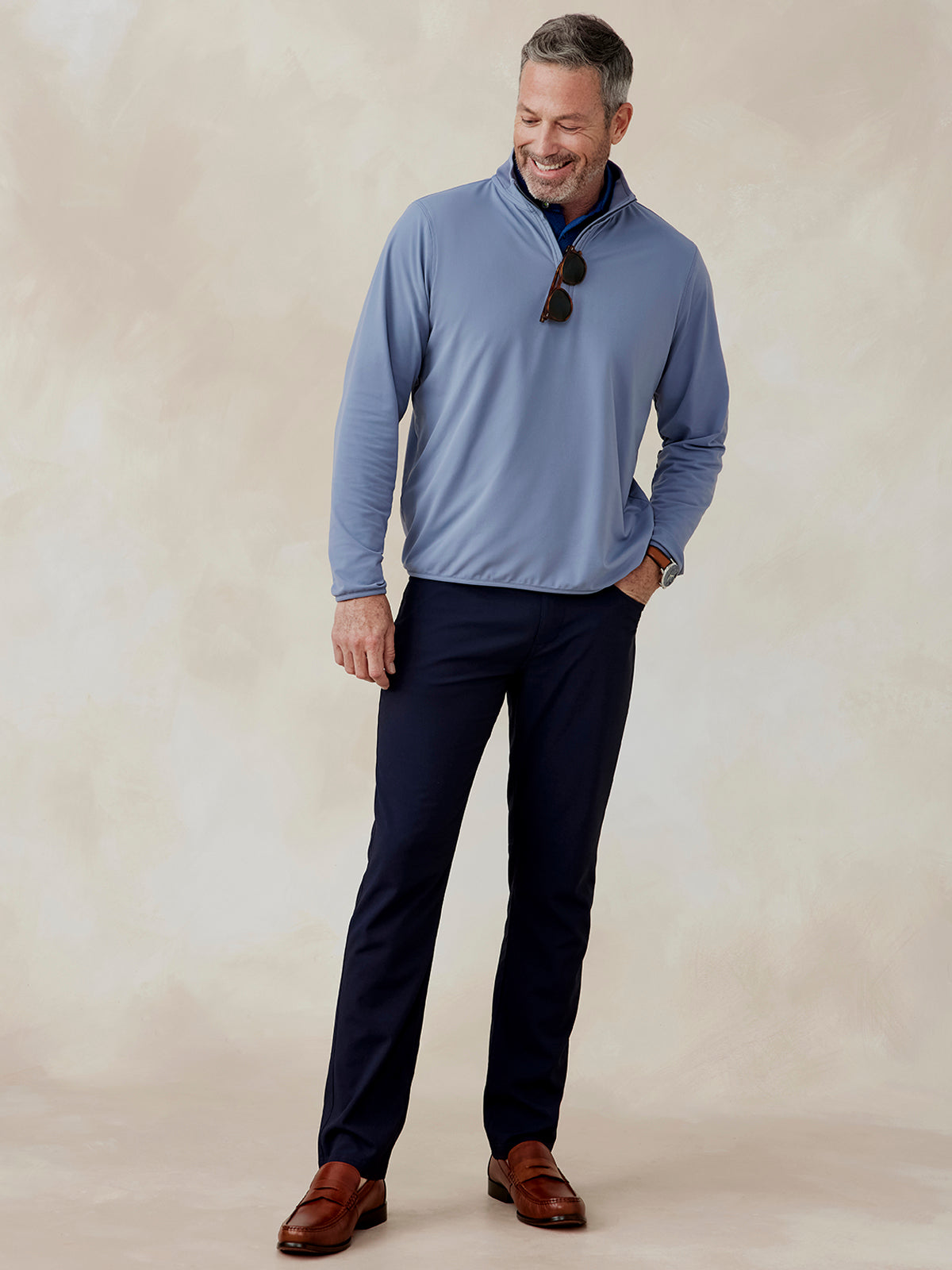 tasc Stratford Quarter Zip (Anchor)