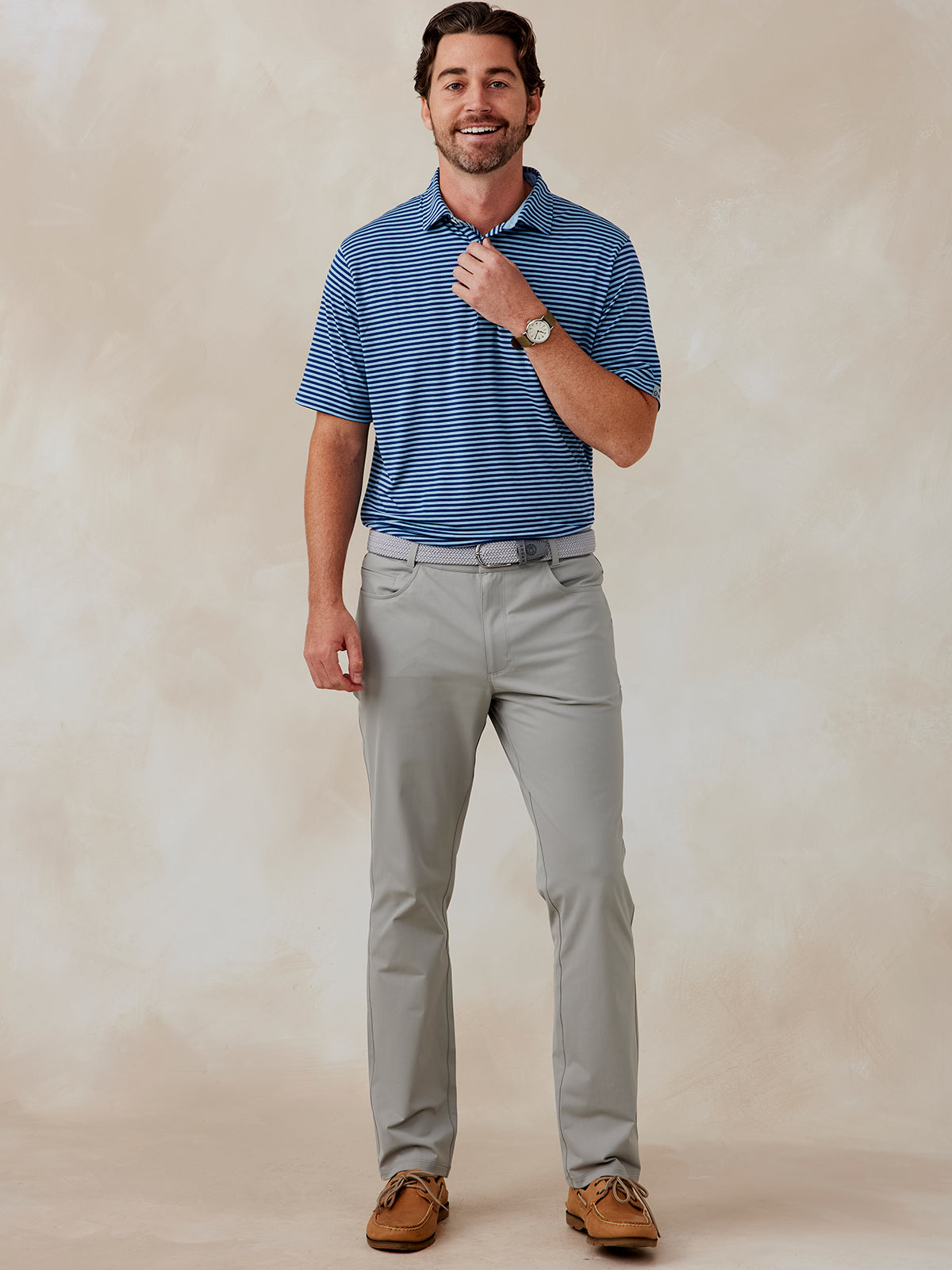 Cloud Polo - Cambridge - tasc Performance (MarineBlue/SkylightHeather)