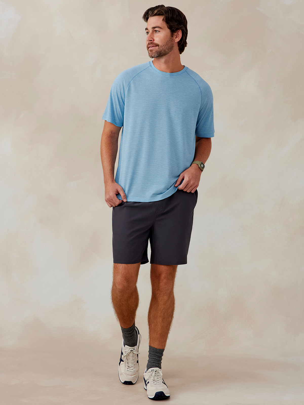 tasc Vital Microair T-Shirt (SkylightHeather)