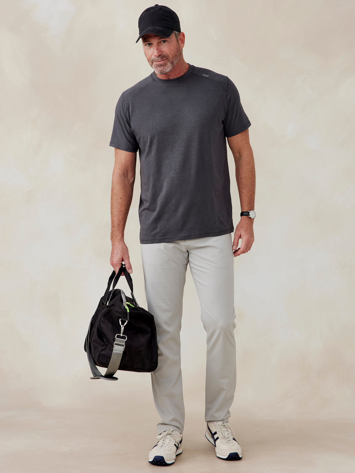 tasc Carrollton Short Sleeve T-Shirt (Cinder)
