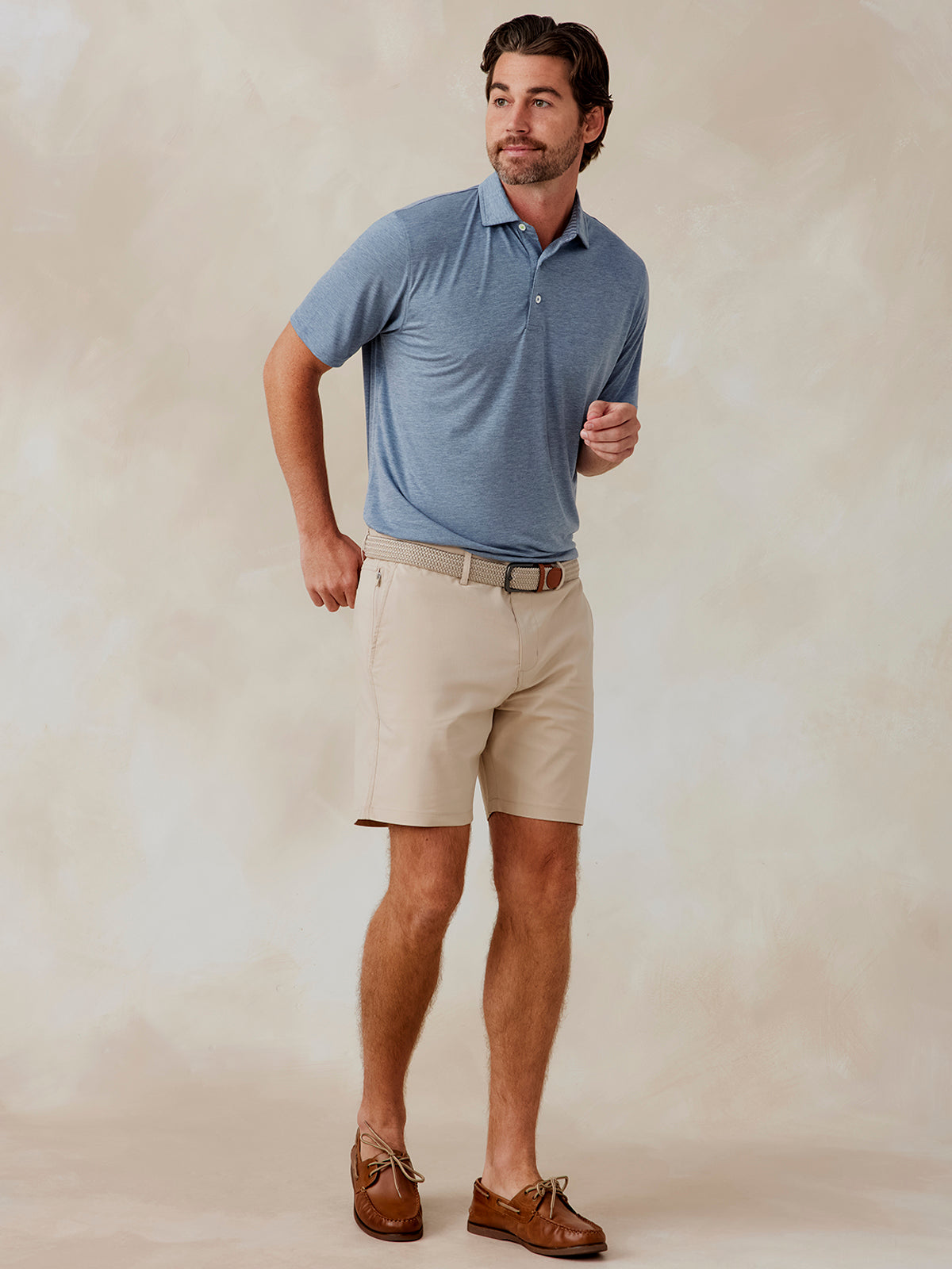 tasc Cloud Polo (AnchorHeather)