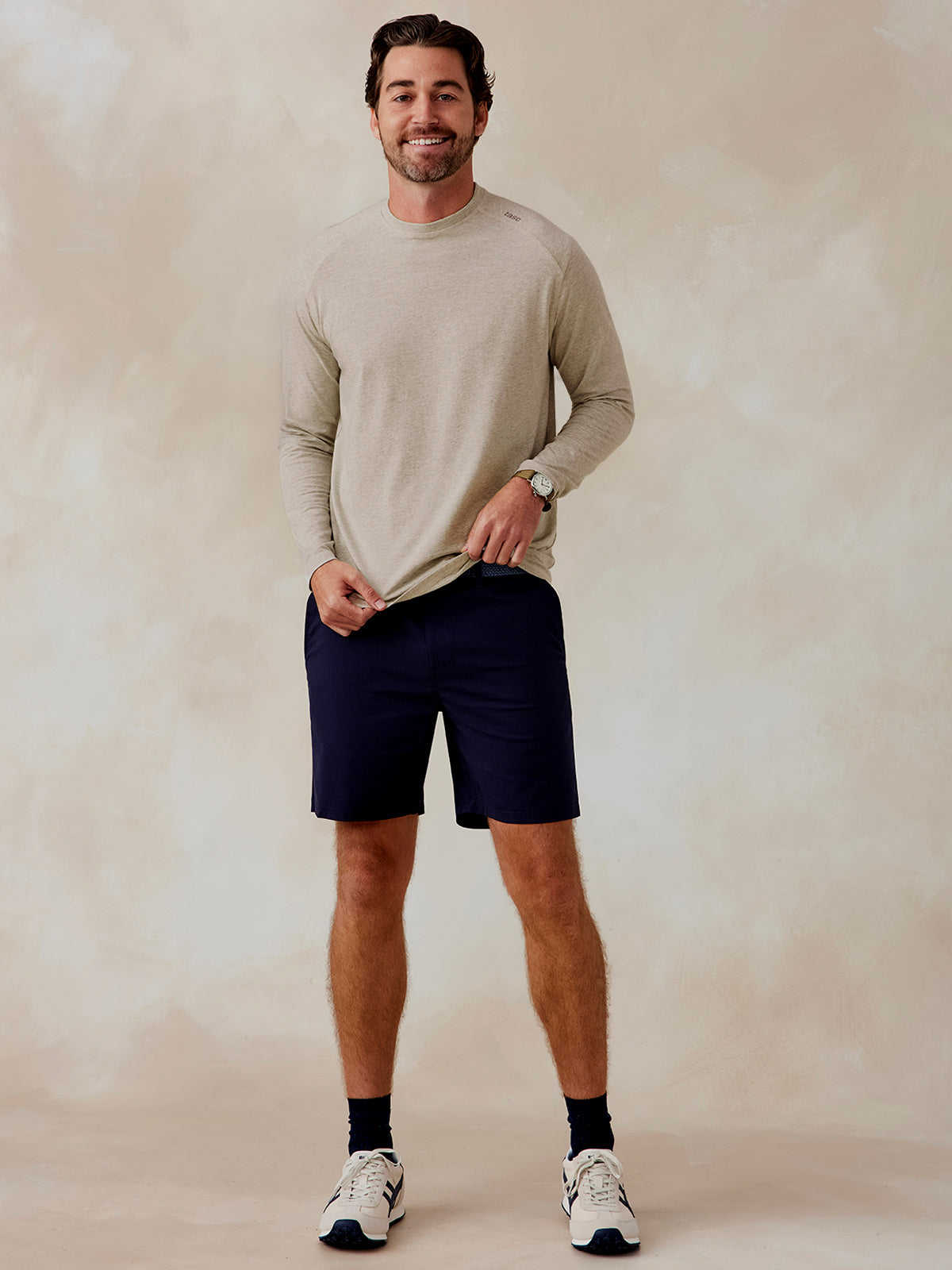 Carrollton Long Sleeve Fitness T-Shirt tasc Performance (GrayOakHeather)