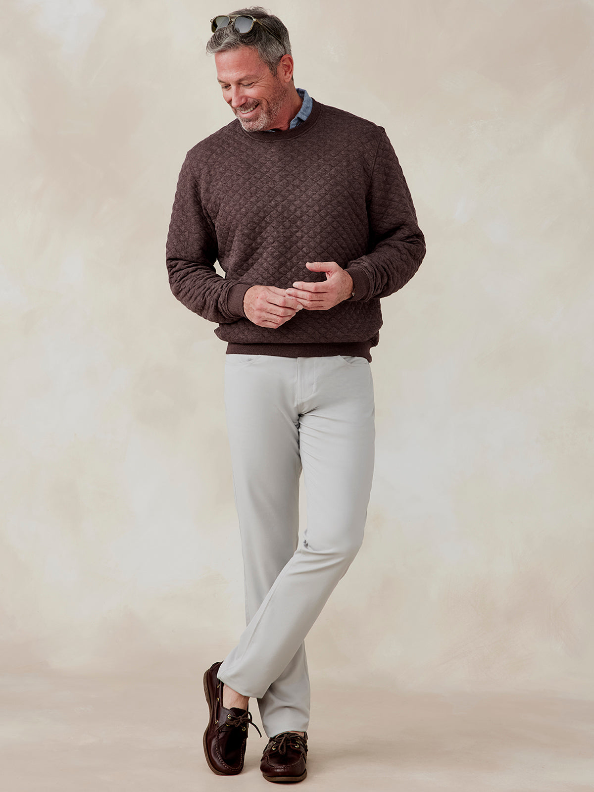 tasc Hampton Sweater (MochaHeather)