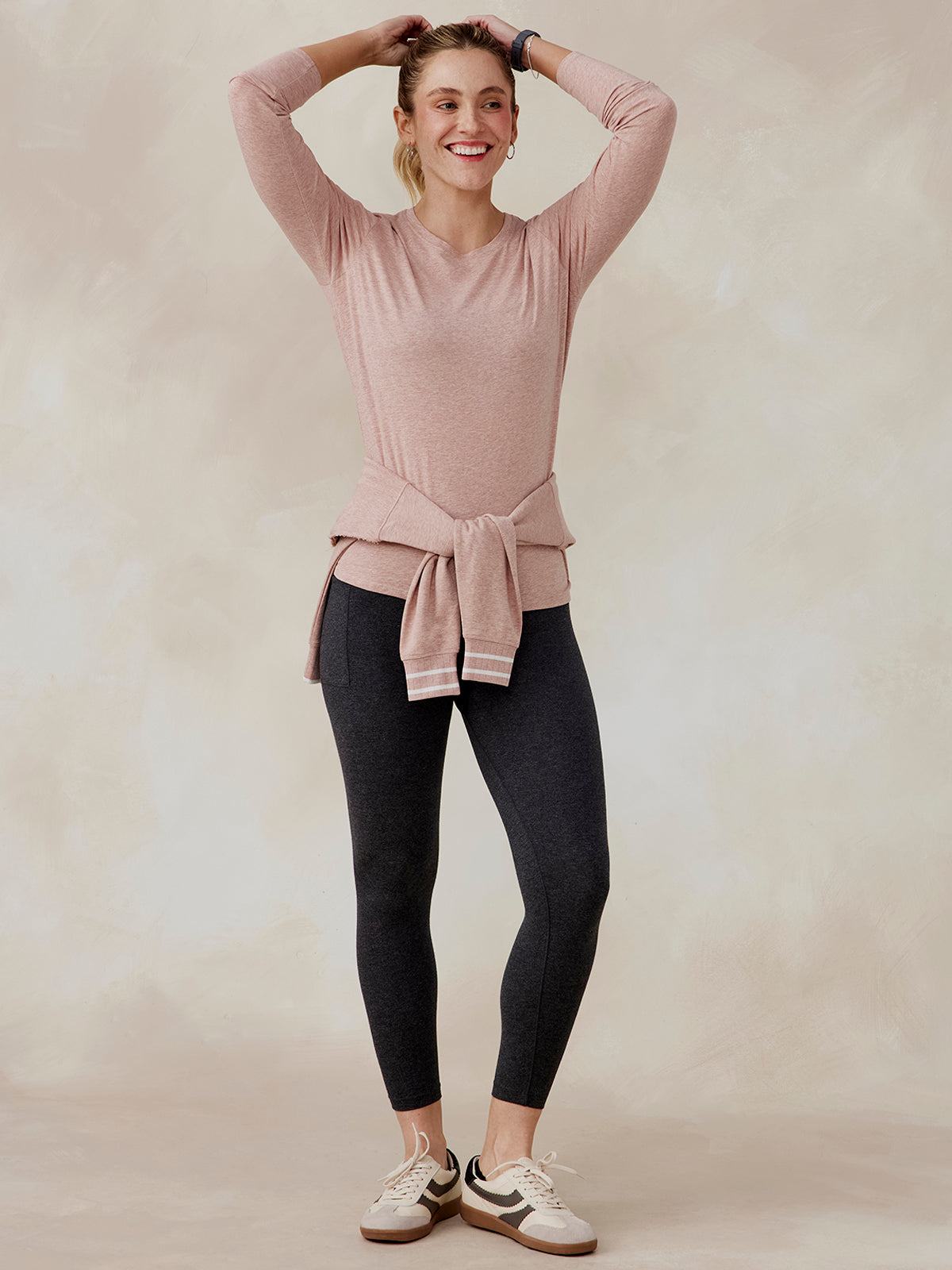tasc 7/8 Legging (CharcoalJaspe)