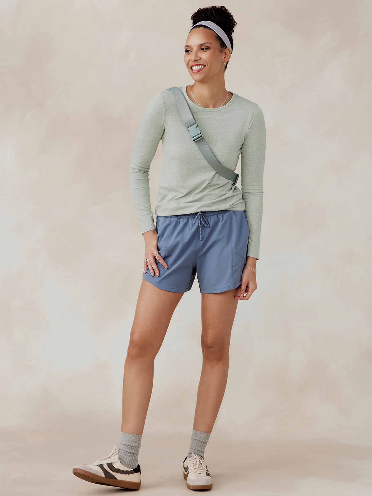 tasc Nola Long Sleeve T-Shirt (AgaveHeather)