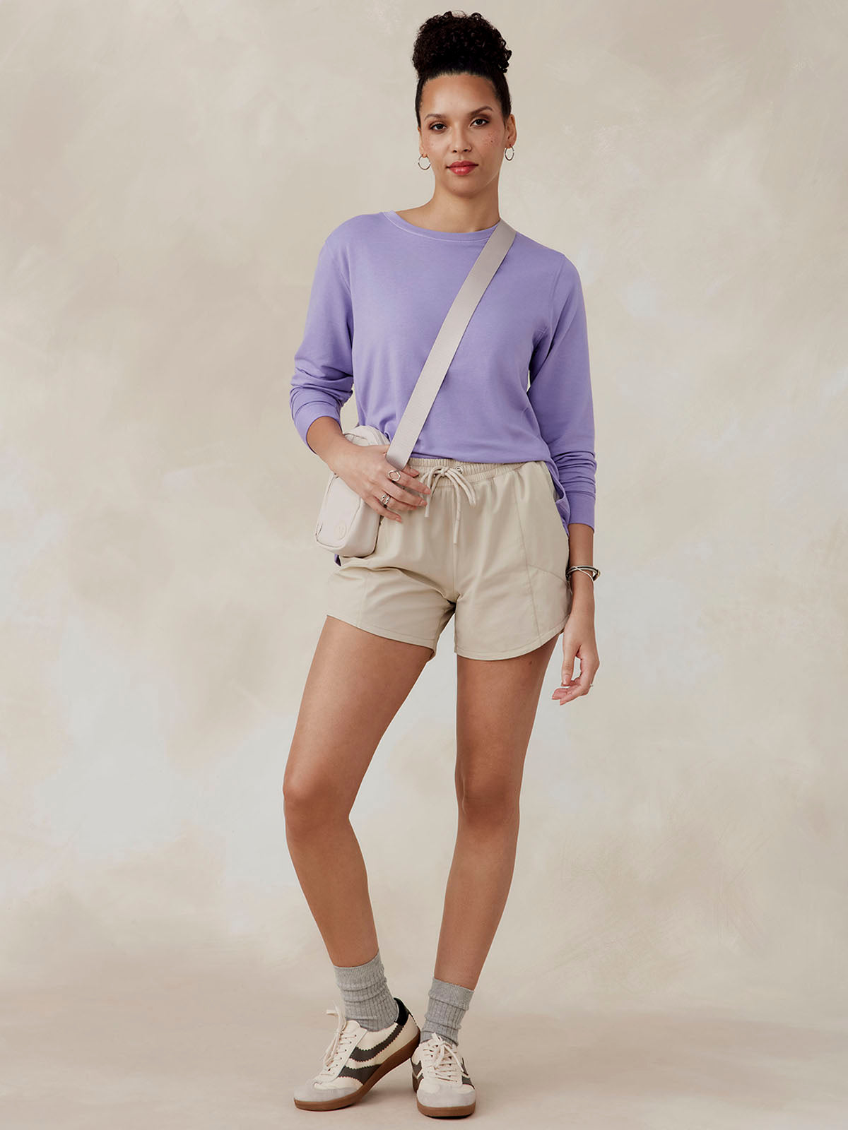 Riverwalk French Terry Sweatshirt 2.0 - tasc Performance (MoonlightLavender)
