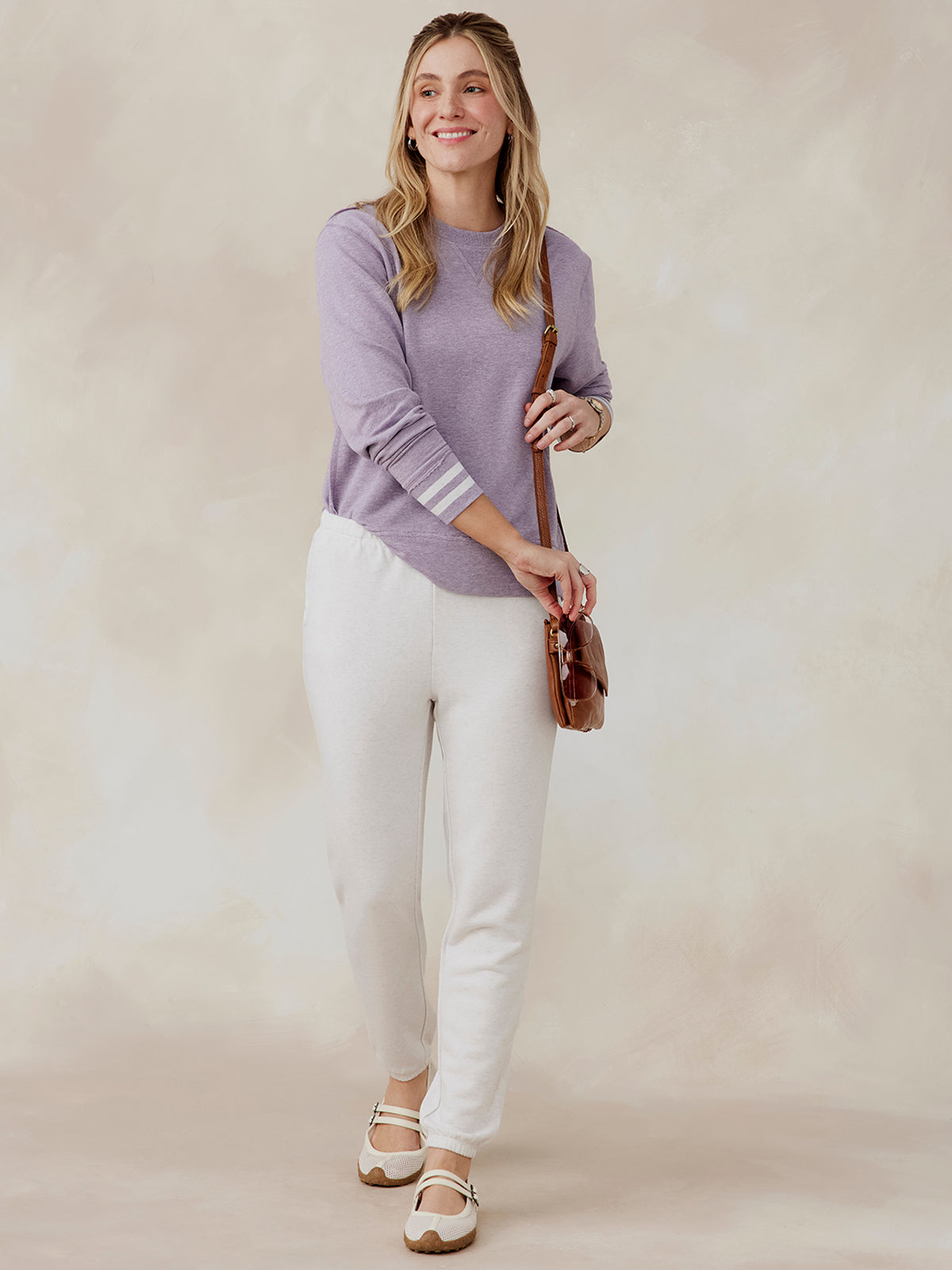 Clubhouse Sweatshirt - tasc Performance (EveningHeather)