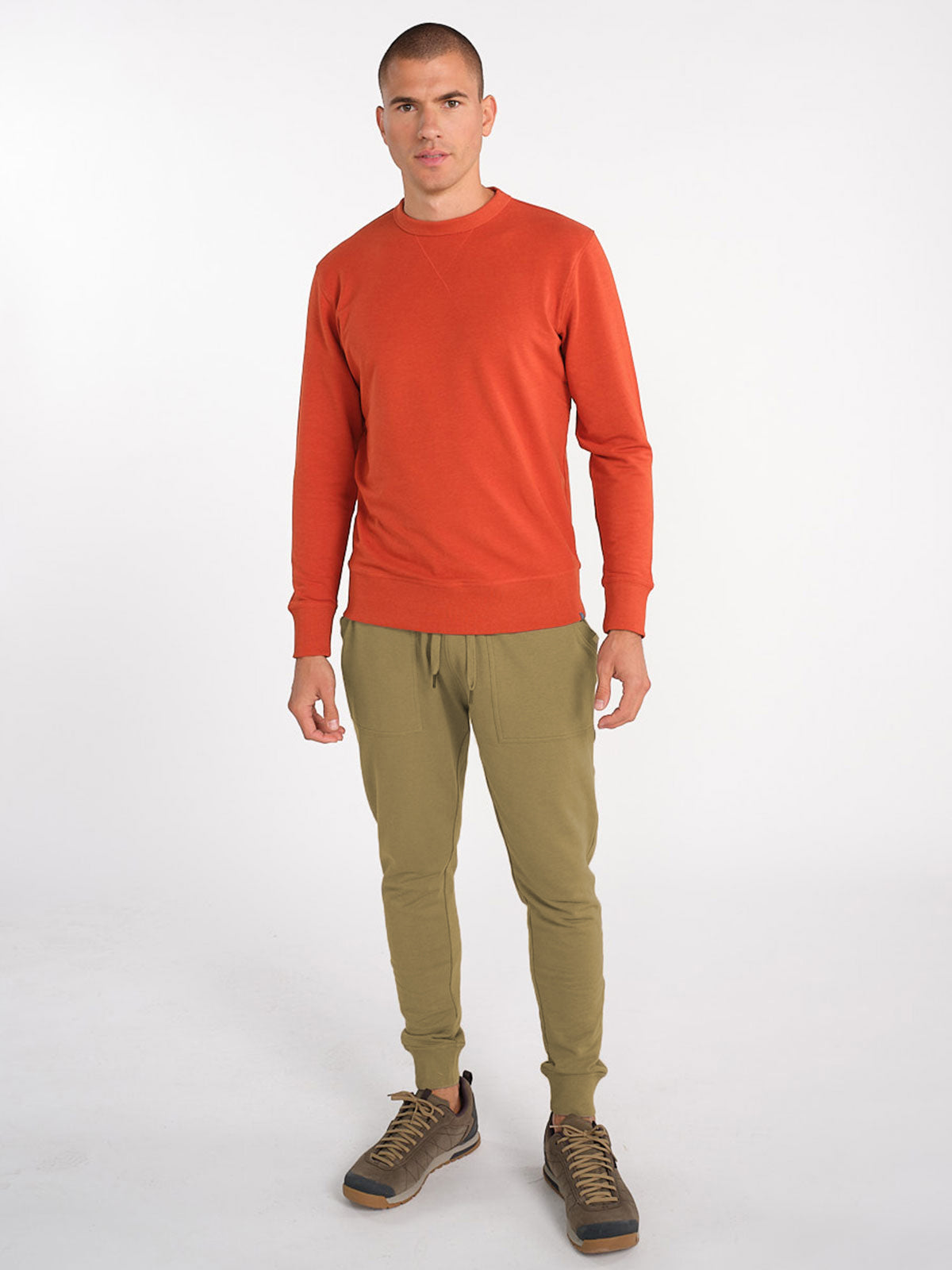 Varsity Brushed Lightweight Jogger - tasc Performance - (Moss)