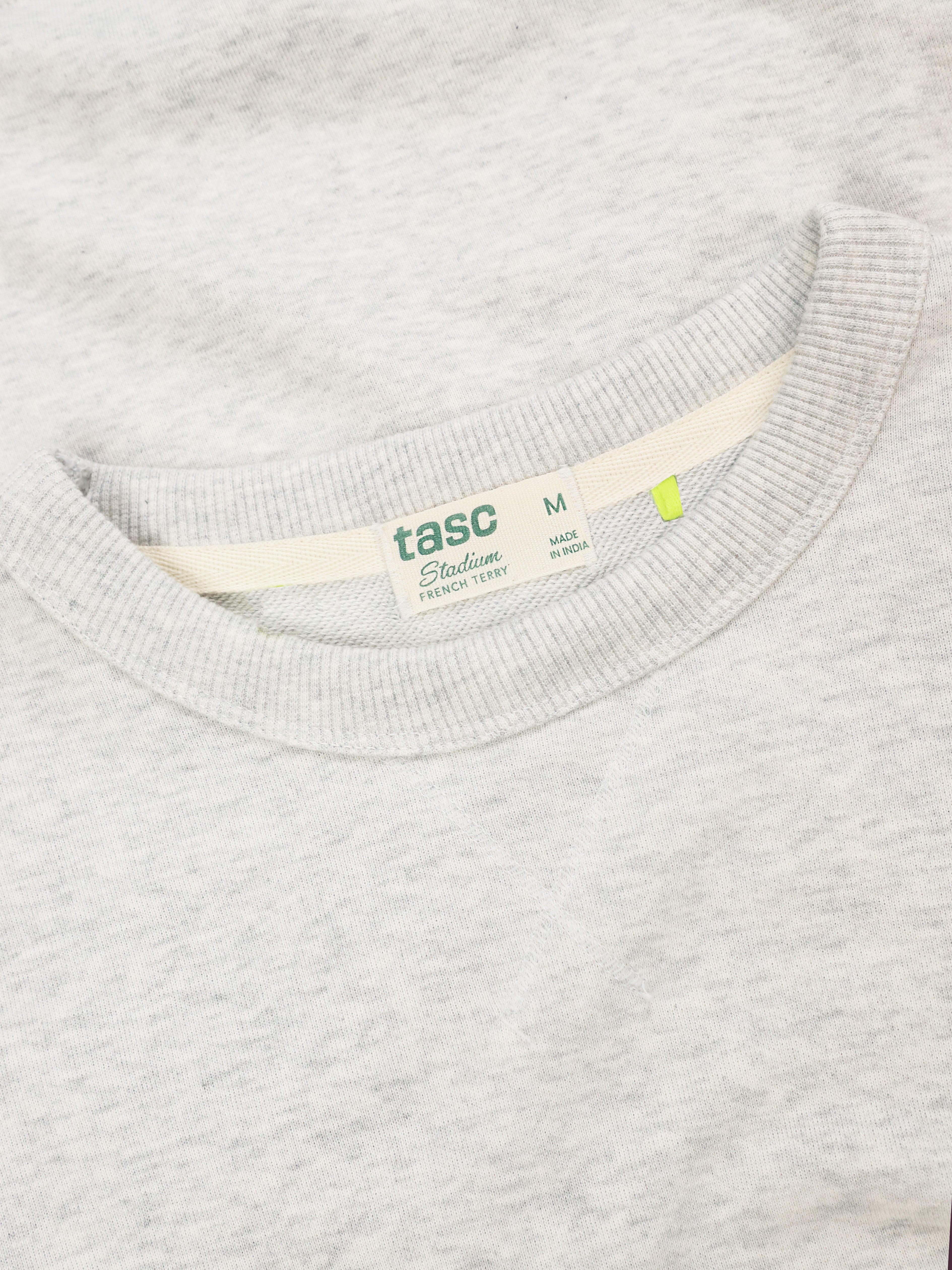 Stadium French Terry Sweatshirt - tasc Performance (MarbleHeather)