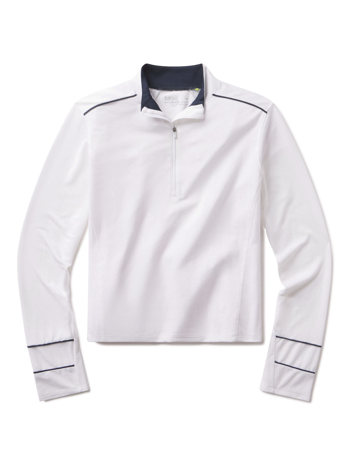 MicroAir Performance Mesh Quarter Zip - tasc Performance (White)