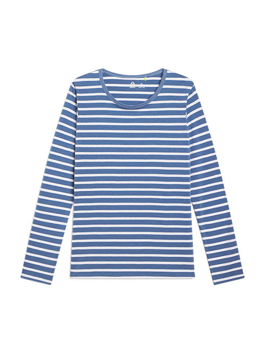 Nola crewneck long sleeve - tasc performance (Dusk/White)