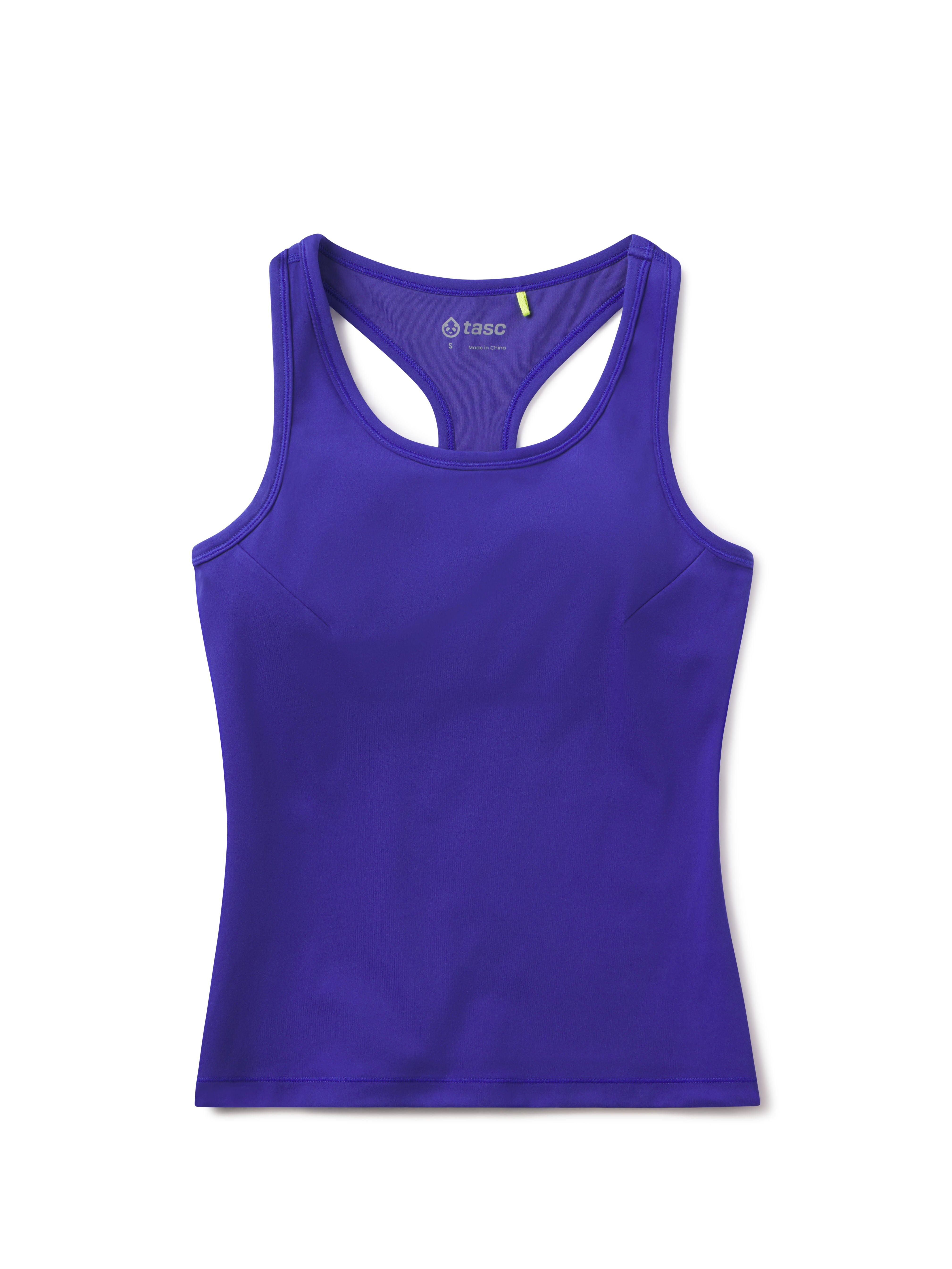 Sculptive Racer Back Tank with Built-in Bra - tasc Performance (Supernova)