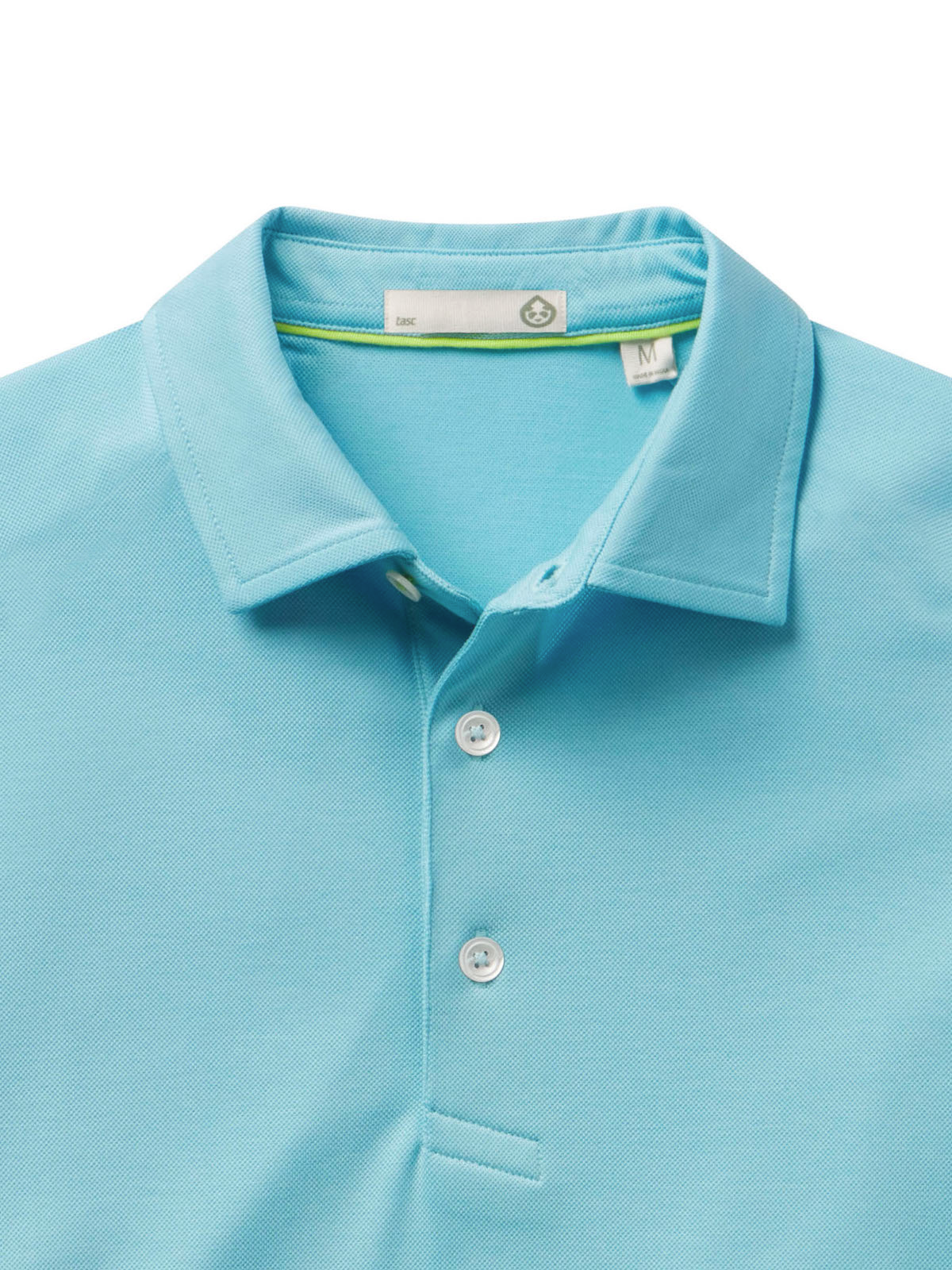Sea Island Performance Pique Mesh Polo - tasc Performance (Waves)