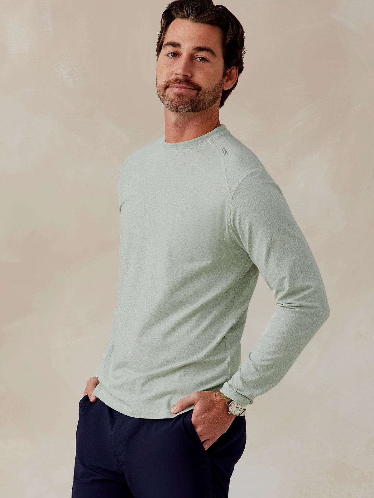 tasc Carrollton Long Sleeve T-Shirt (AgaveHeather)