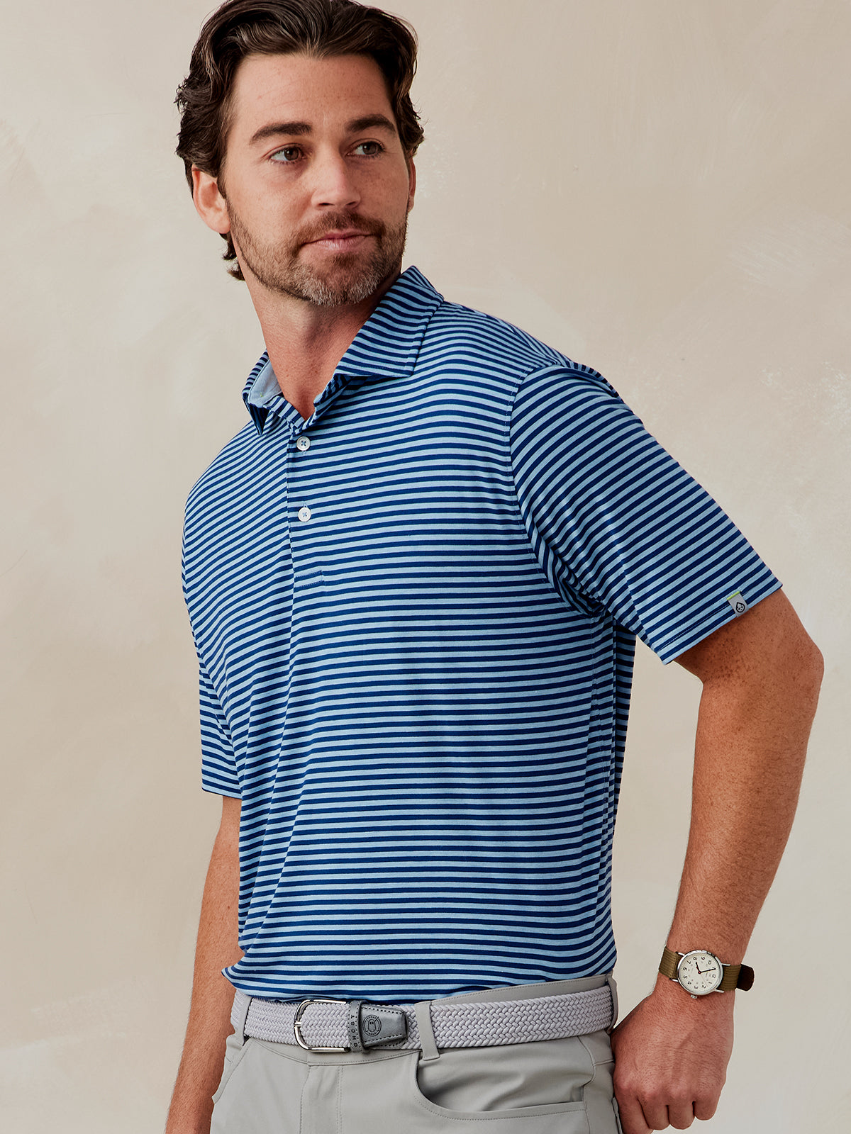Cloud Polo - Cambridge - tasc Performance (MarineBlue/SkylightHeather)