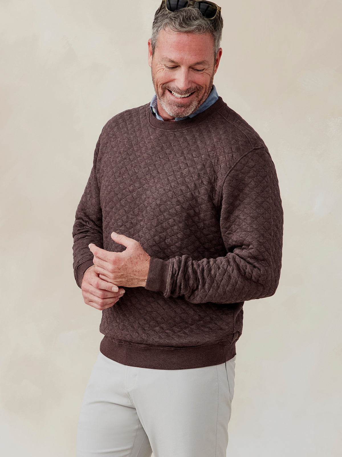 tasc Hampton Sweater (MochaHeather)